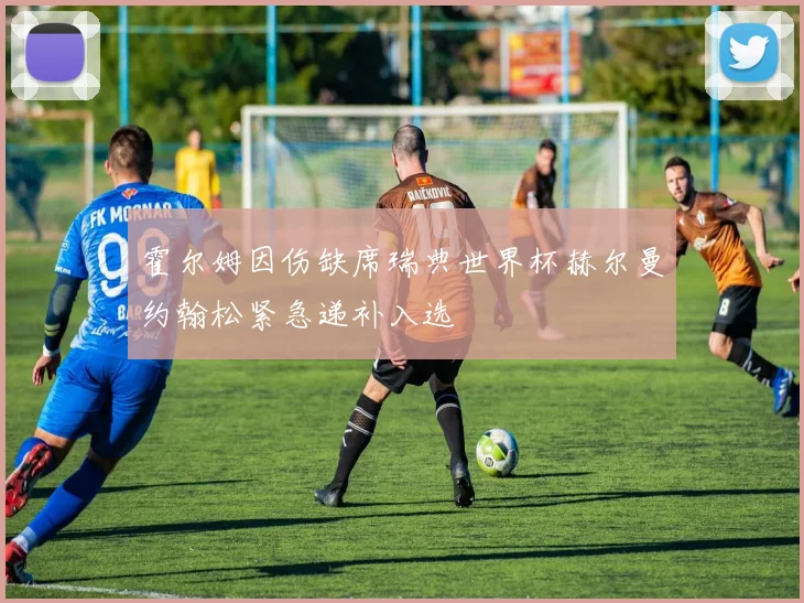 霍尔姆因伤缺席瑞典世界杯赫尔曼约翰松紧急递补入选